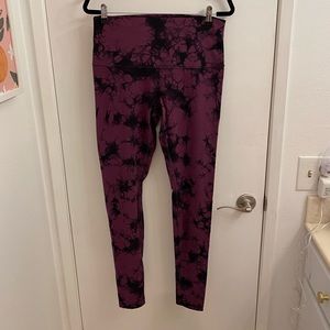 Lululemon Tie Dye Leggings - Size 12